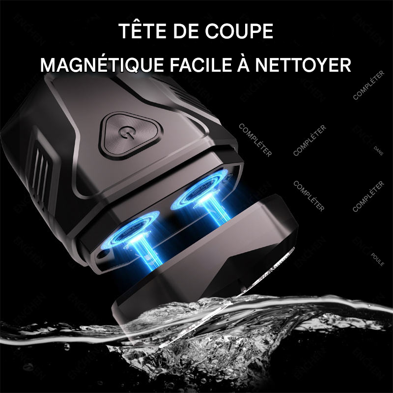 Tondeuse Multifonction Étanche – Cheveux, Barbe, Corps & Zones Intimes