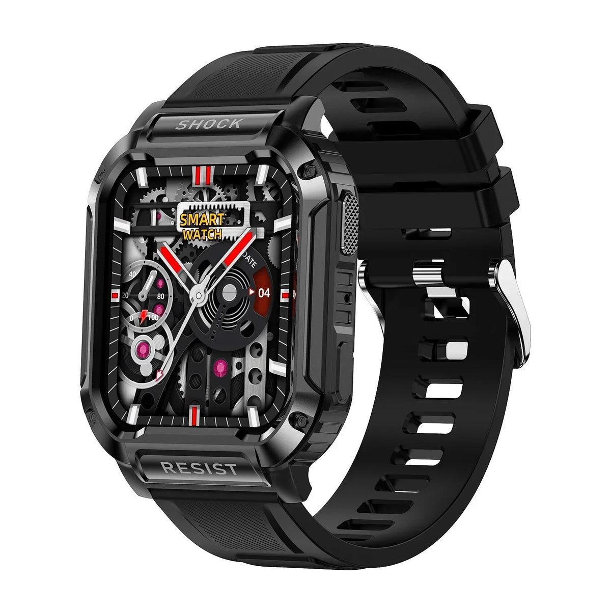 Montre Connectée NK36 – Tracker Fitness 1,83″ + Suivi Santé