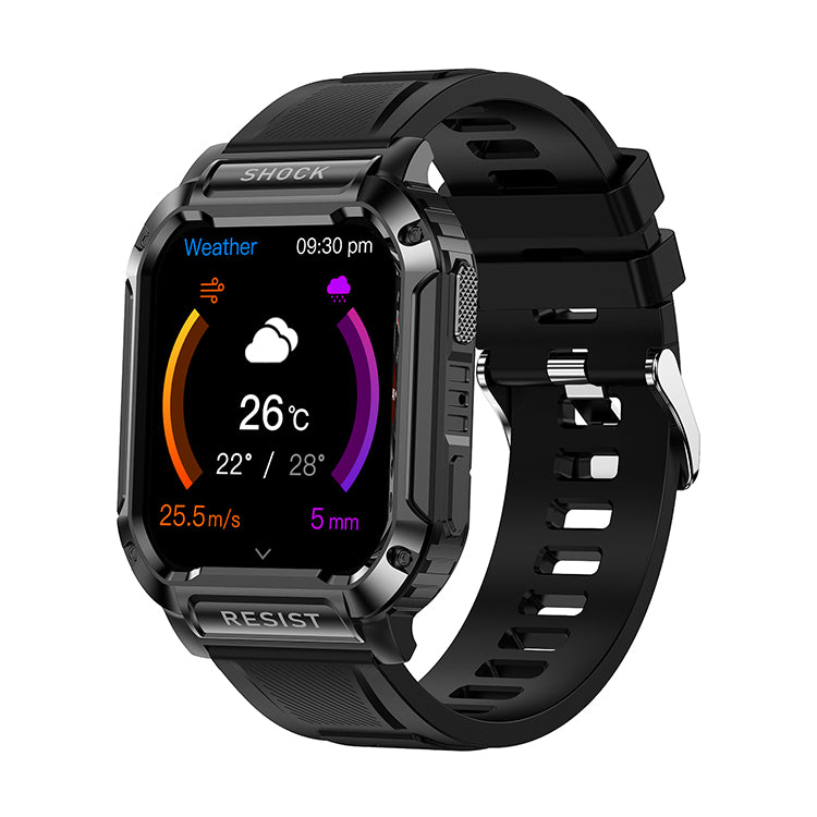 Montre Connectée NK36 – Tracker Fitness 1,83″ + Suivi Santé