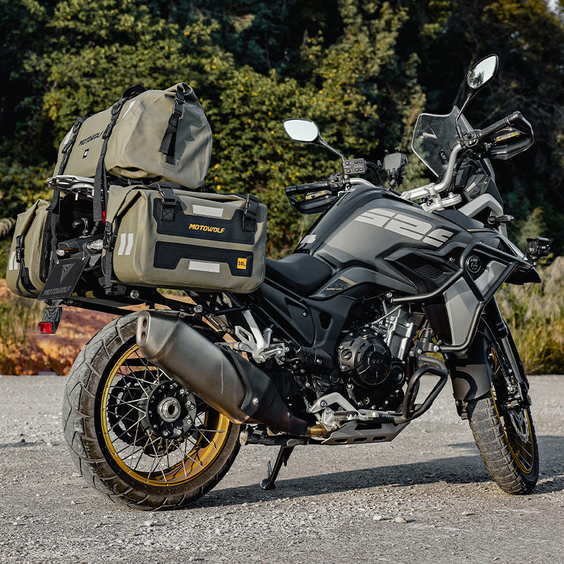 Sacoche de Selle Moto Étanche – Grand Volume & Fonctionnelle