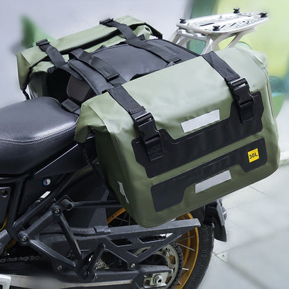 Sacoche de Selle Moto Étanche – Grand Volume & Fonctionnelle